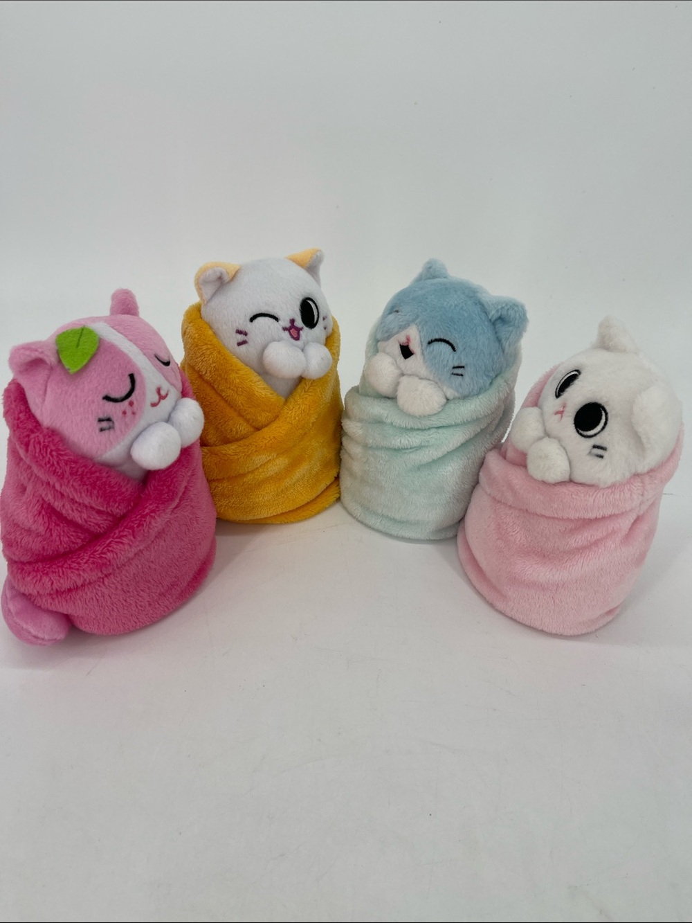 Uncute Purritos Collectible Plush Cats-Set Of Four